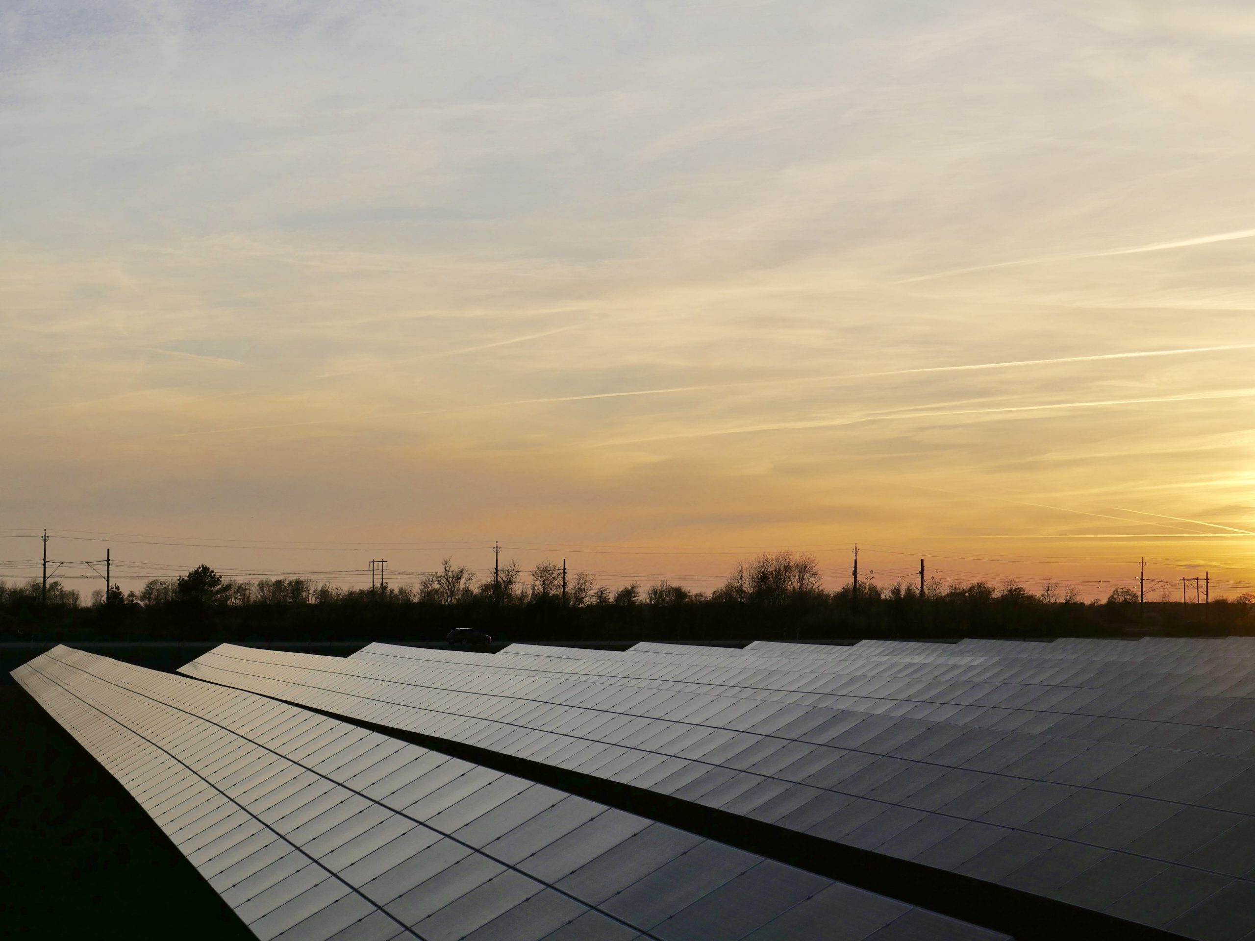 Commercial solar installation