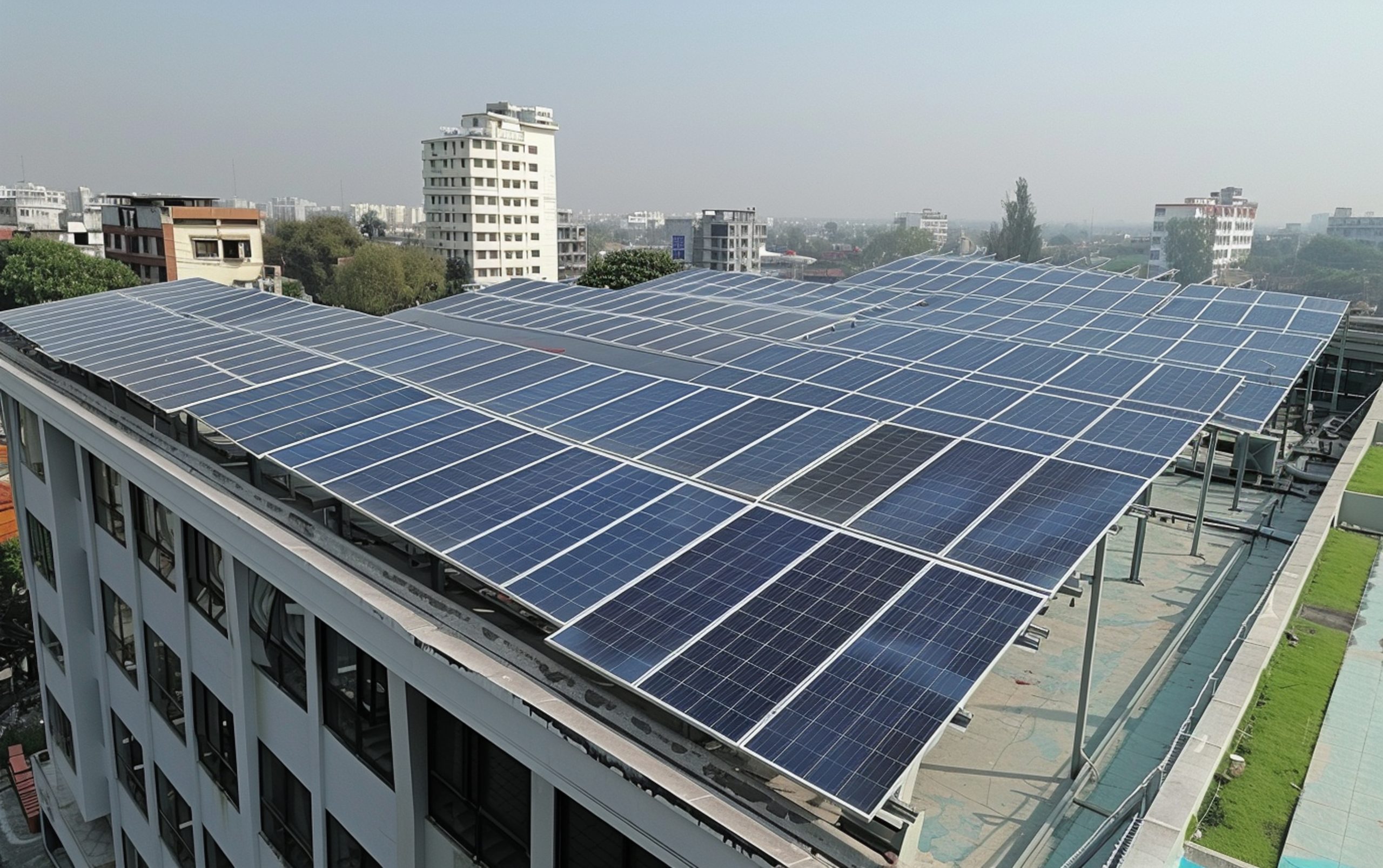 Off grid solar panel image